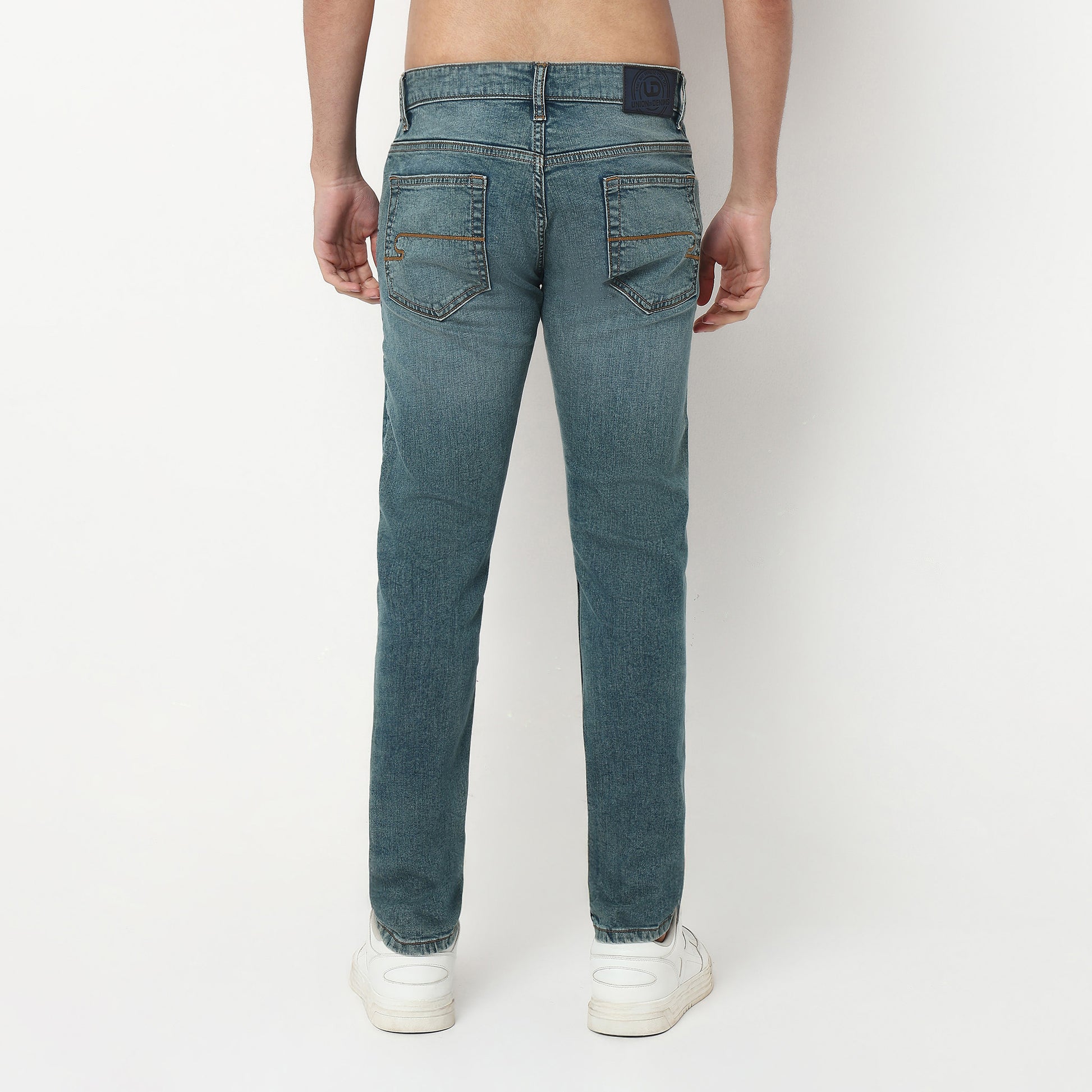 Cotton Spandex Stone Wash Jeans