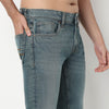 Cotton Spandex Stone Wash Jeans