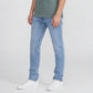 Stone Wash Full Length Jeans
