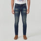 Straight Fit Knitted Full Length Jeans
