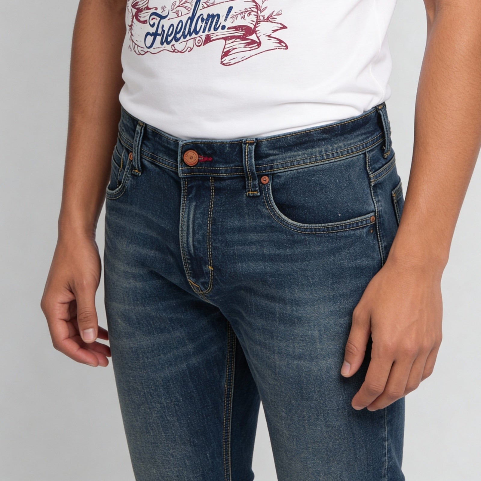 Full Length Flare Fit Jeans