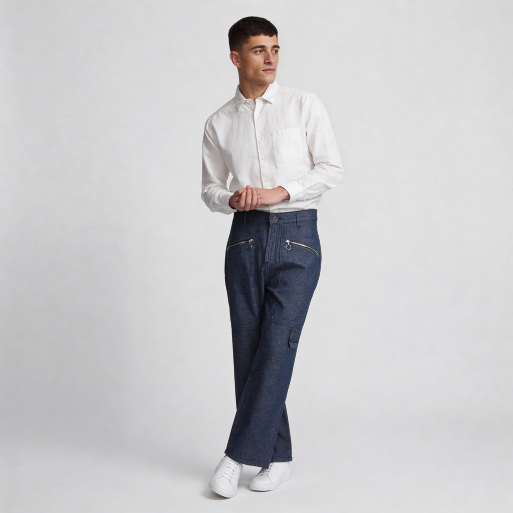 Cotton Anti Fit Mid Rise K Denim