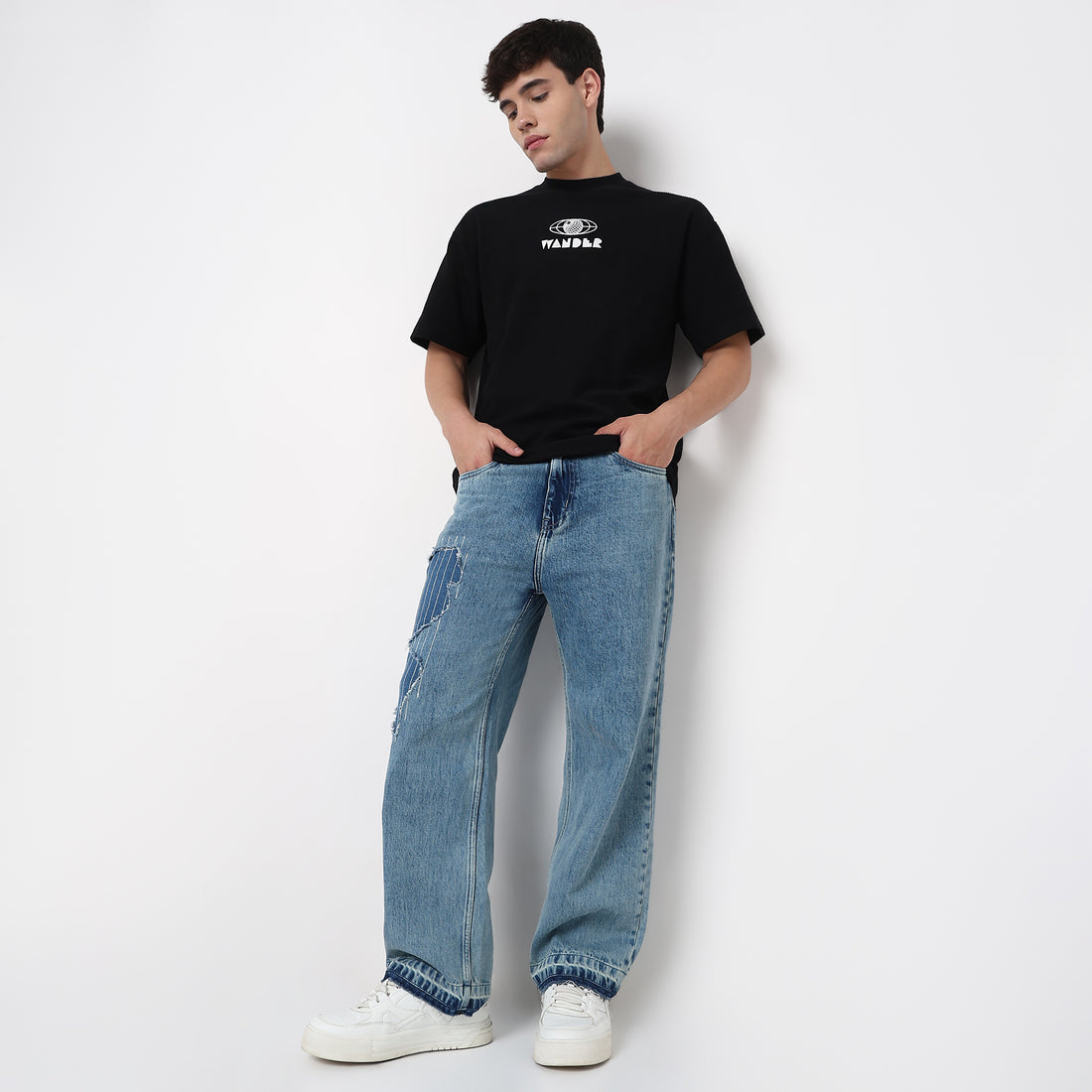 Order Now Men Embellished Anti Fit Mid Rise Casual Wear Jeans by Style Union