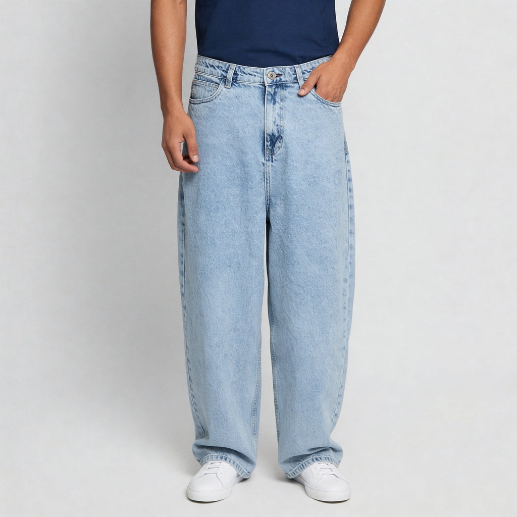 Art Edit Barrel Fit High Rise Jeans