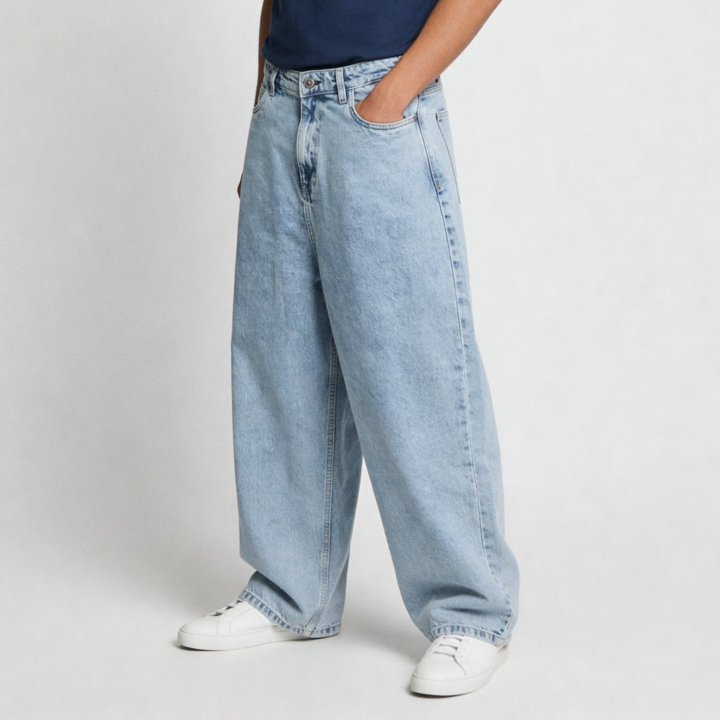 Art Edit Barrel Fit High Rise Jeans