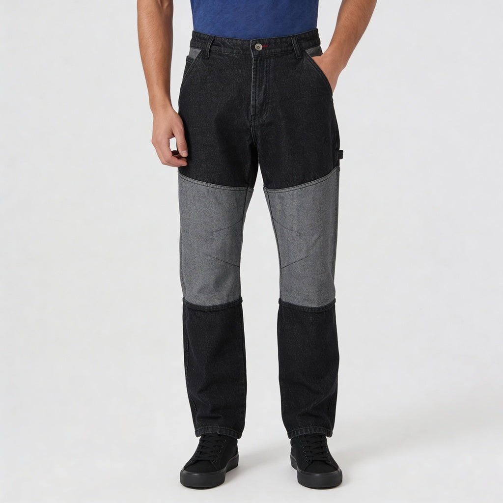 Art Edit Baggy Fit Mid Rise Jeans