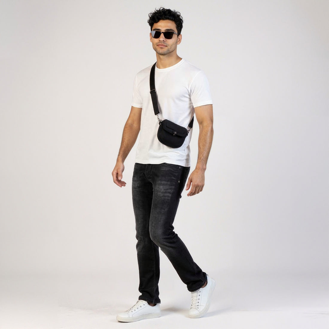 Stone Wash Straigth Fit Jeans