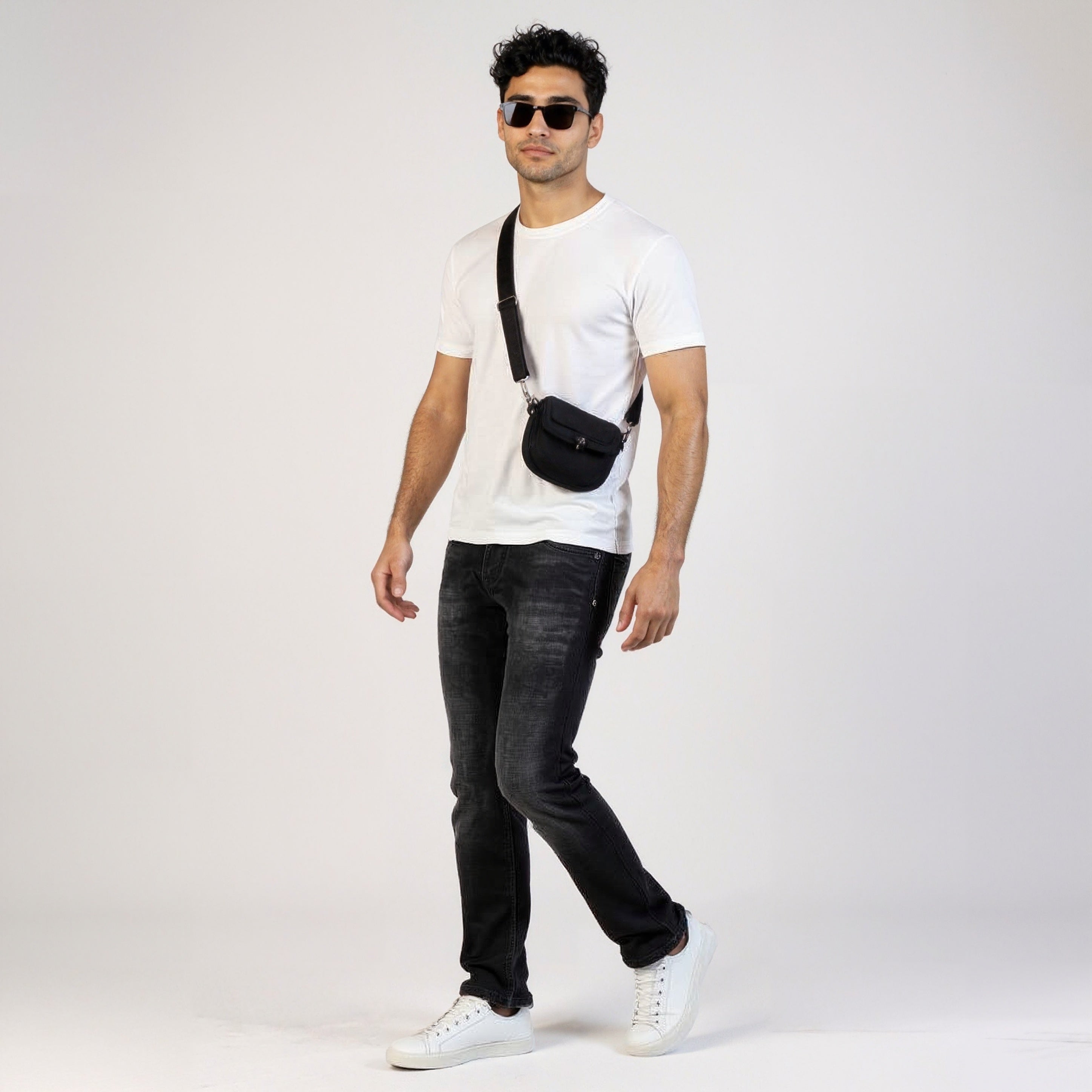 Stone Wash Straigth Fit Jeans