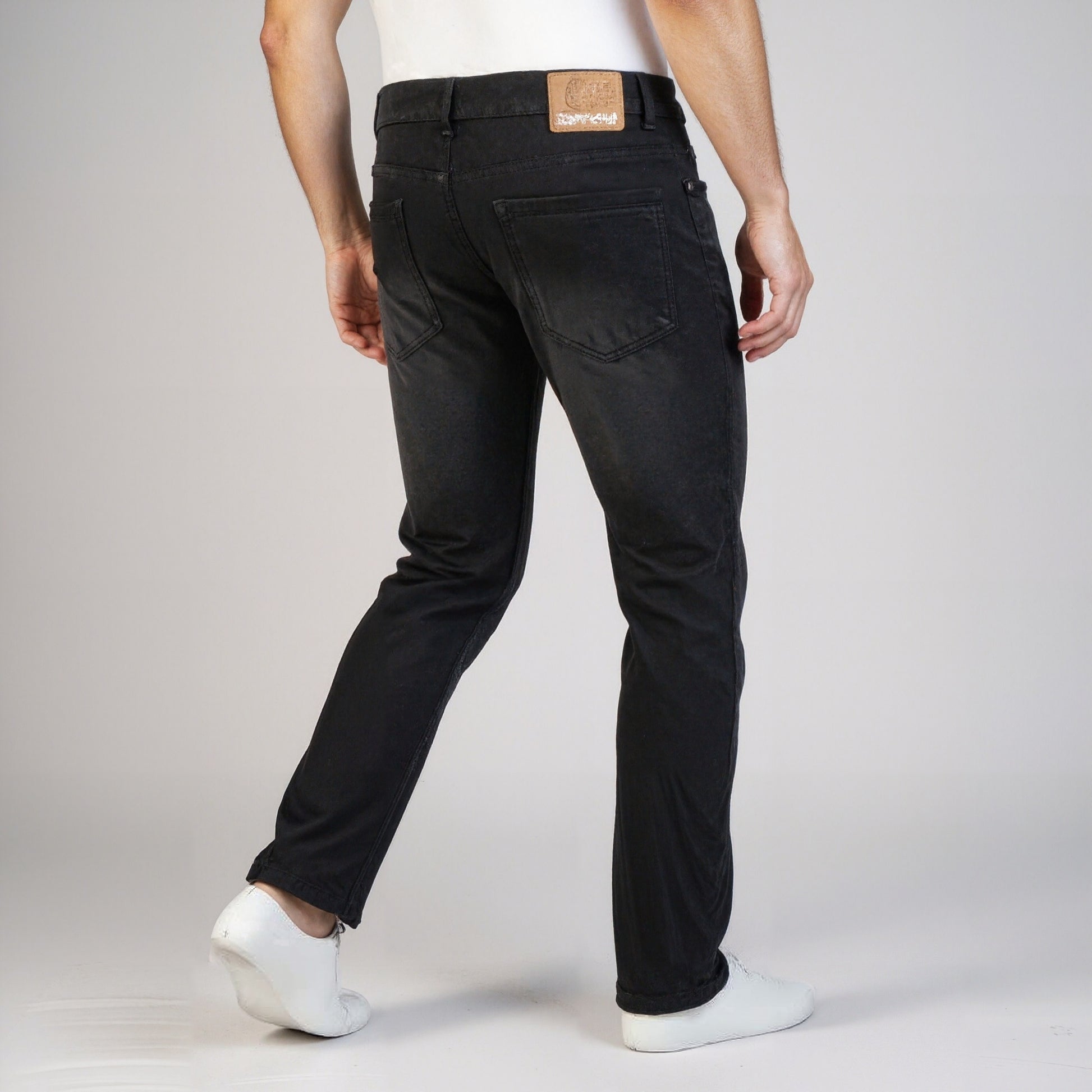 Stone Wash Straigth Fit Jeans