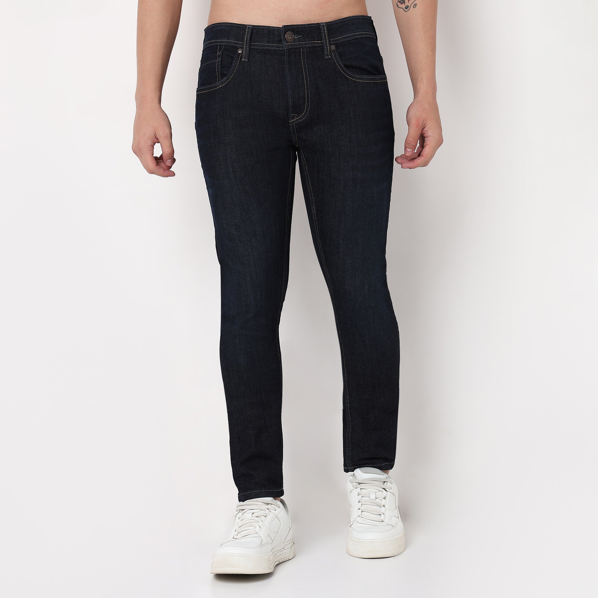 Order Now Men Skinny Comfort Mid Rise Casual Wear Jeans by Style Union