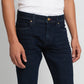 Straight Fit Solid Jeans
