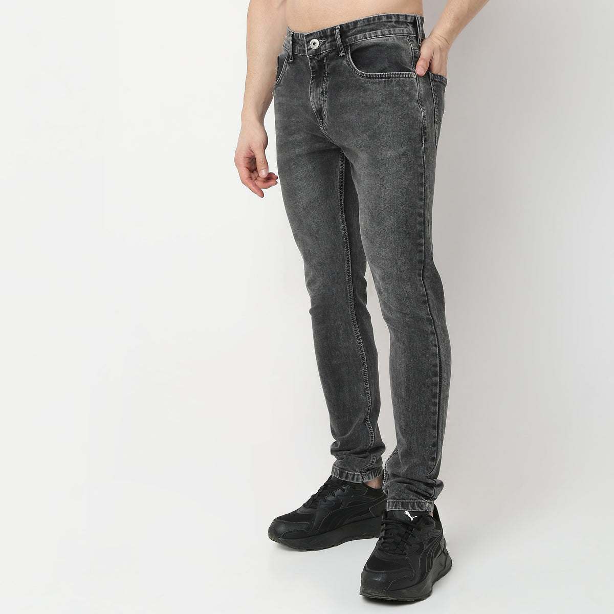 Skinny Comfort Light Fade Jeans