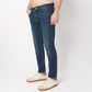 Stone Wash Skinny Fit Clean Look Jeans