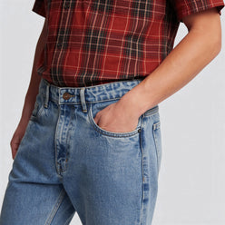 Full Length Stone Washed Jeans