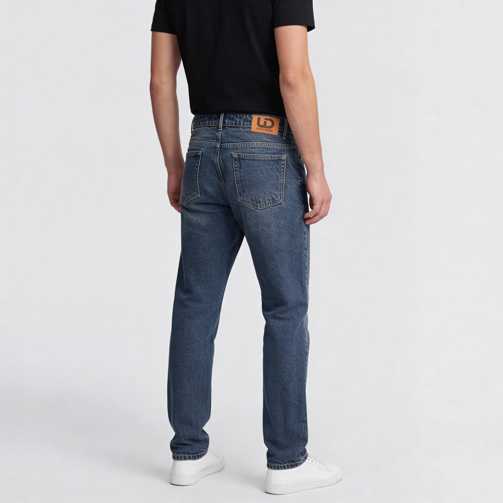 Full Length Stone Washed Jeans
