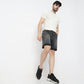 Regular Fit Solid Short Length Mid Rise Shorts