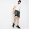 Regular Fit Solid Short Length Mid Rise Shorts