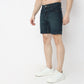 Regular Fit Solid Short Length Mid Rise Shorts