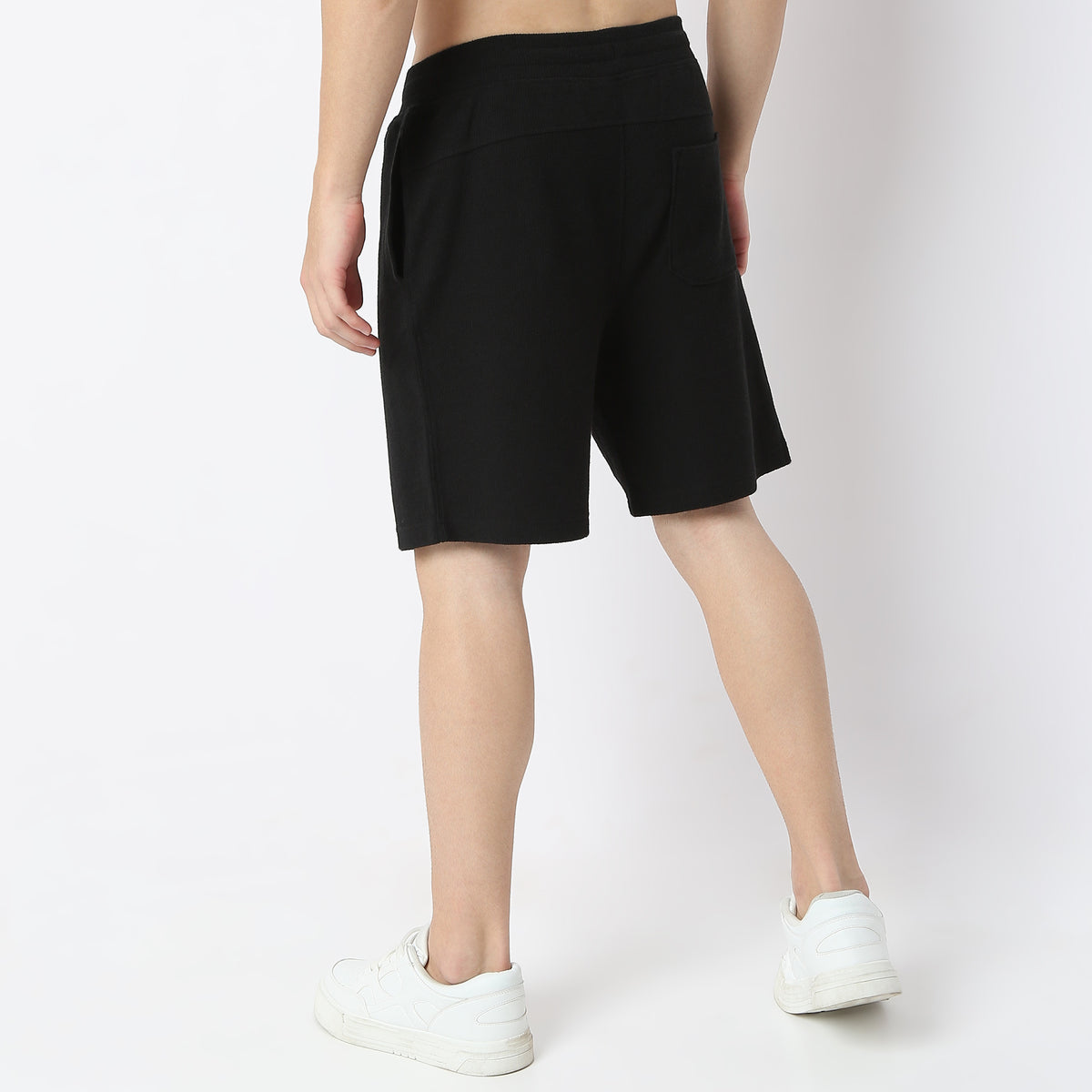 Oversize Structured Knee Length Shorts