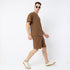Oversize Structured Knee Length Shorts