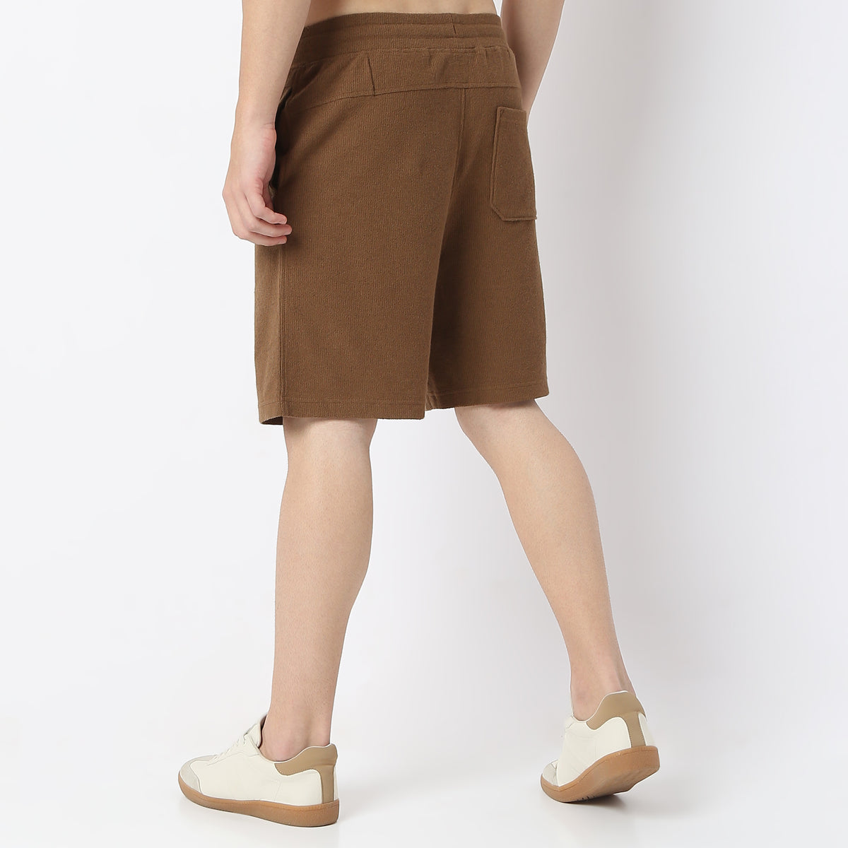 Oversize Structured Knee Length Shorts