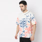 Oversize Tie - Dye Crew Neck Modern Street T-Shirt