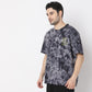 Oversize Tie - Dye Crew Neck Modern Street T-Shirt