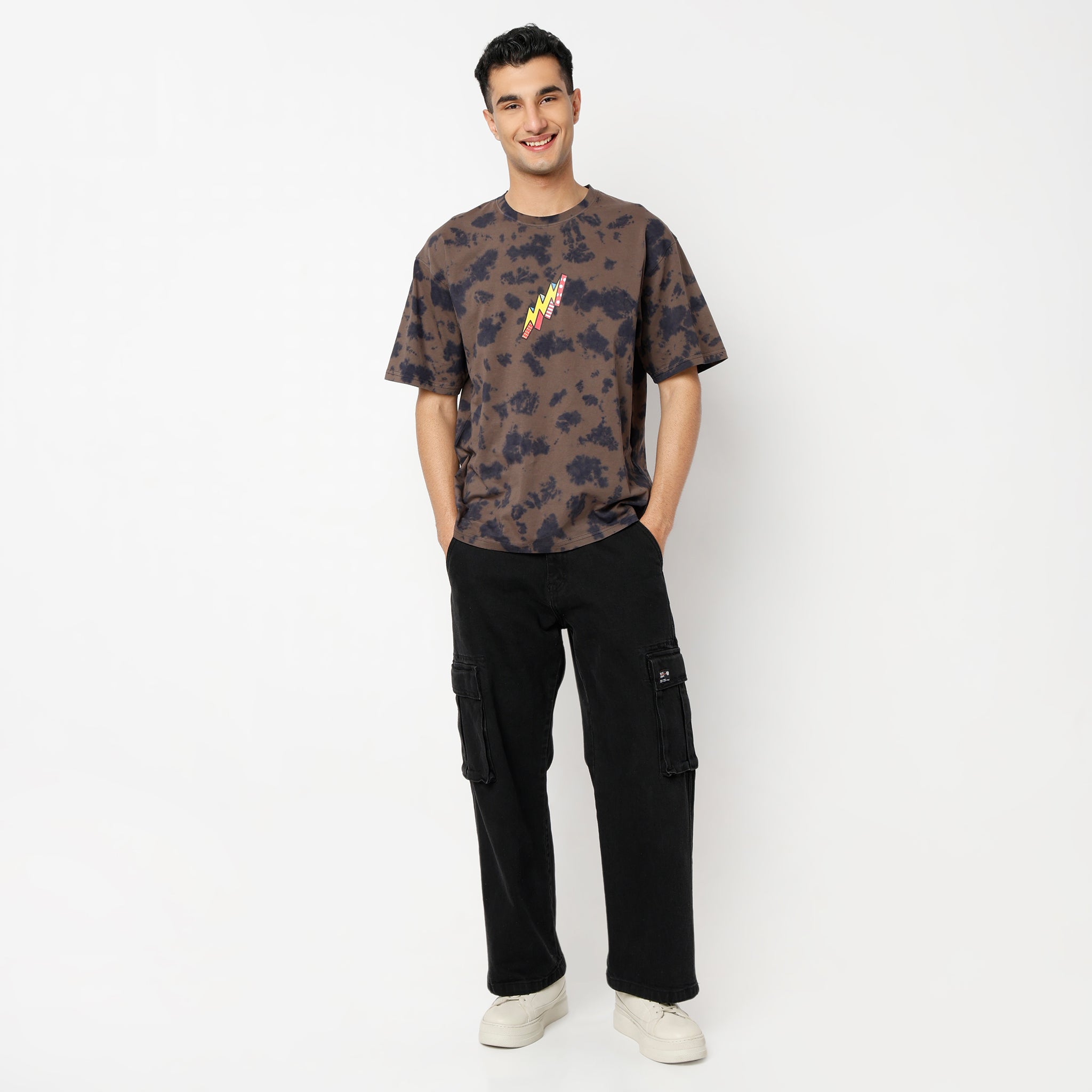 Oversize Tie - Dye Regular Length T-Shirt