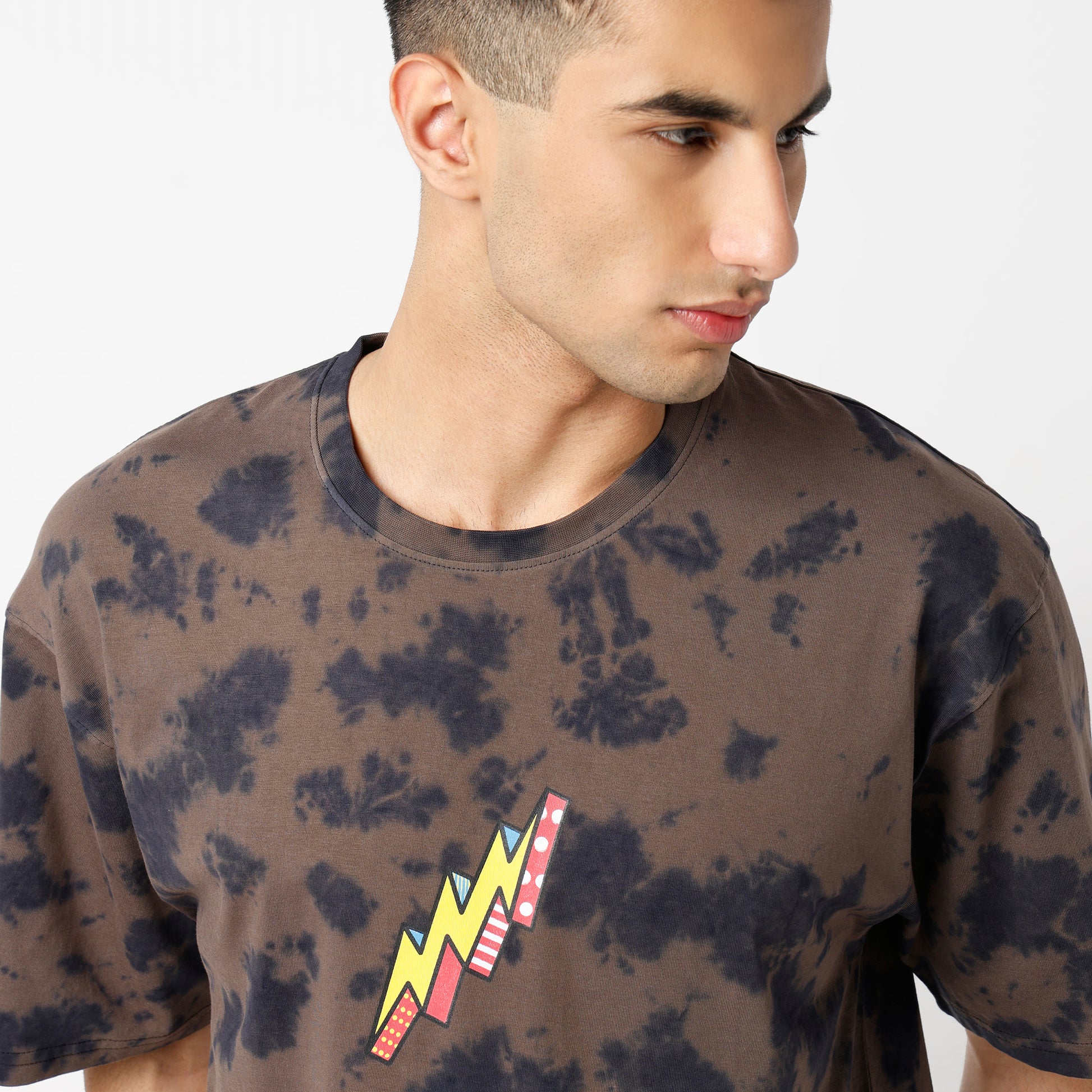 Oversize Tie - Dye Regular Length T-Shirt