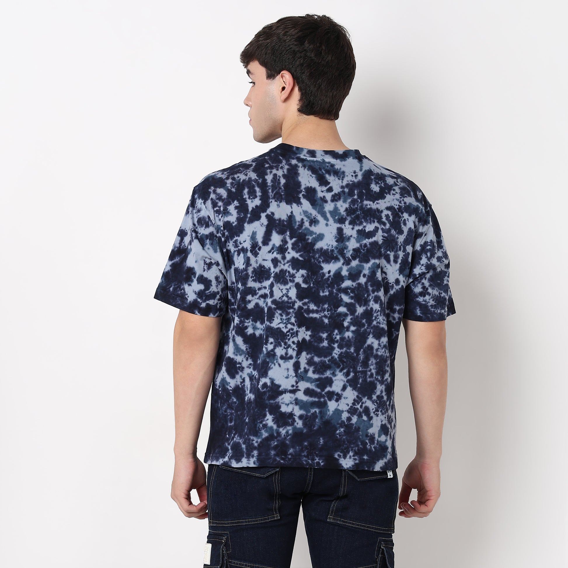 Order Now Men Tie - Dye Crew Neck Oversize Casual Wear Tie And Dye by Style Union