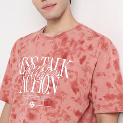 Order Now Men Tie - Dye Crew Neck Oversize Casual Wear Tie And Dye by Style Union