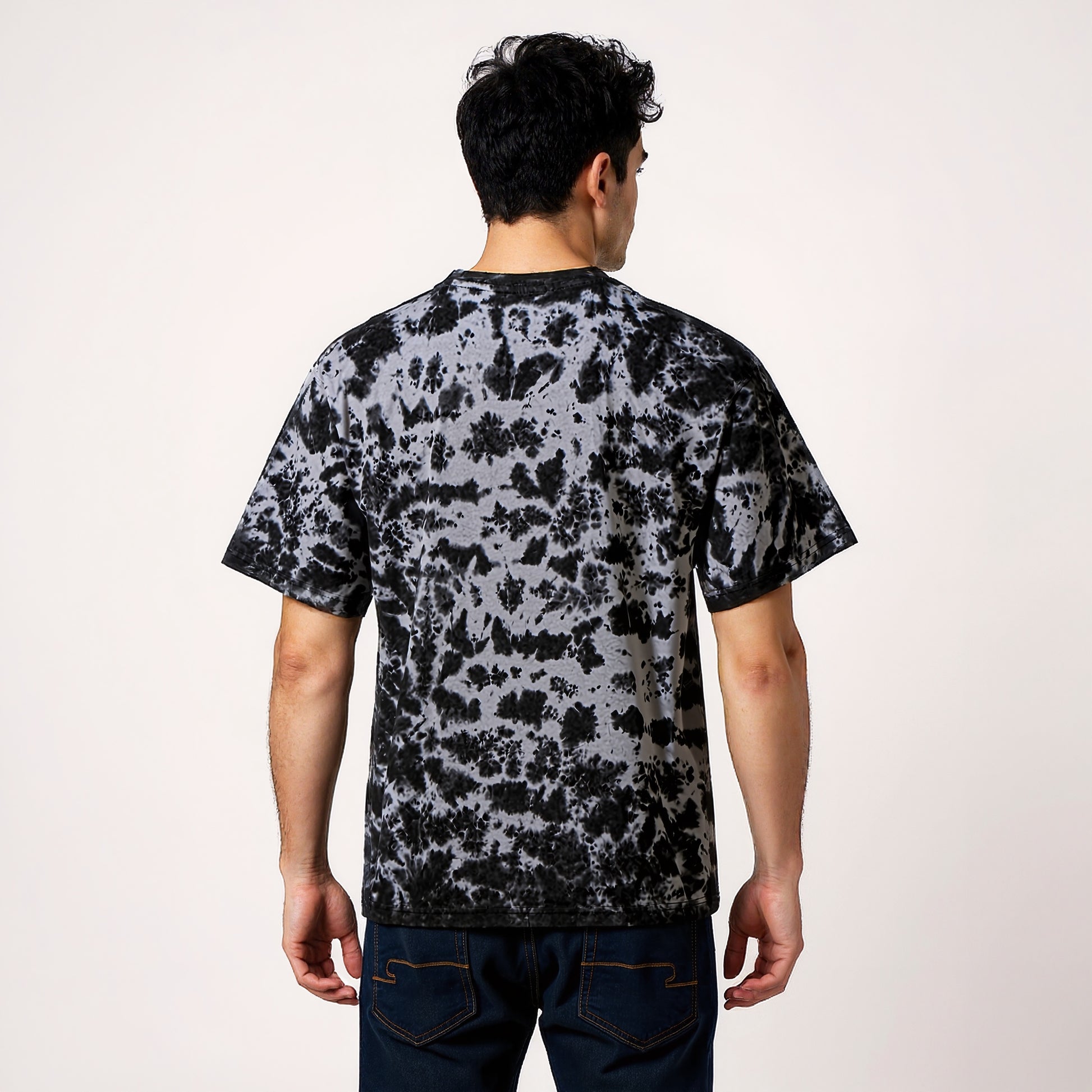 Tie and Dye Oversize Graphic T-Shirt