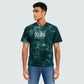 Cotton Tie and Dye Oversize Graphic T-Shirt