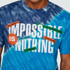 Cotton Tie and Dye Oversize Graphic T-Shirt