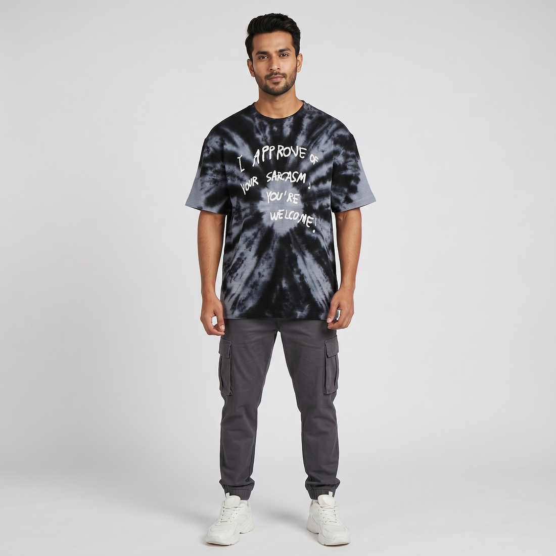 Cotton Tie - Dye Oversize T-Shirt