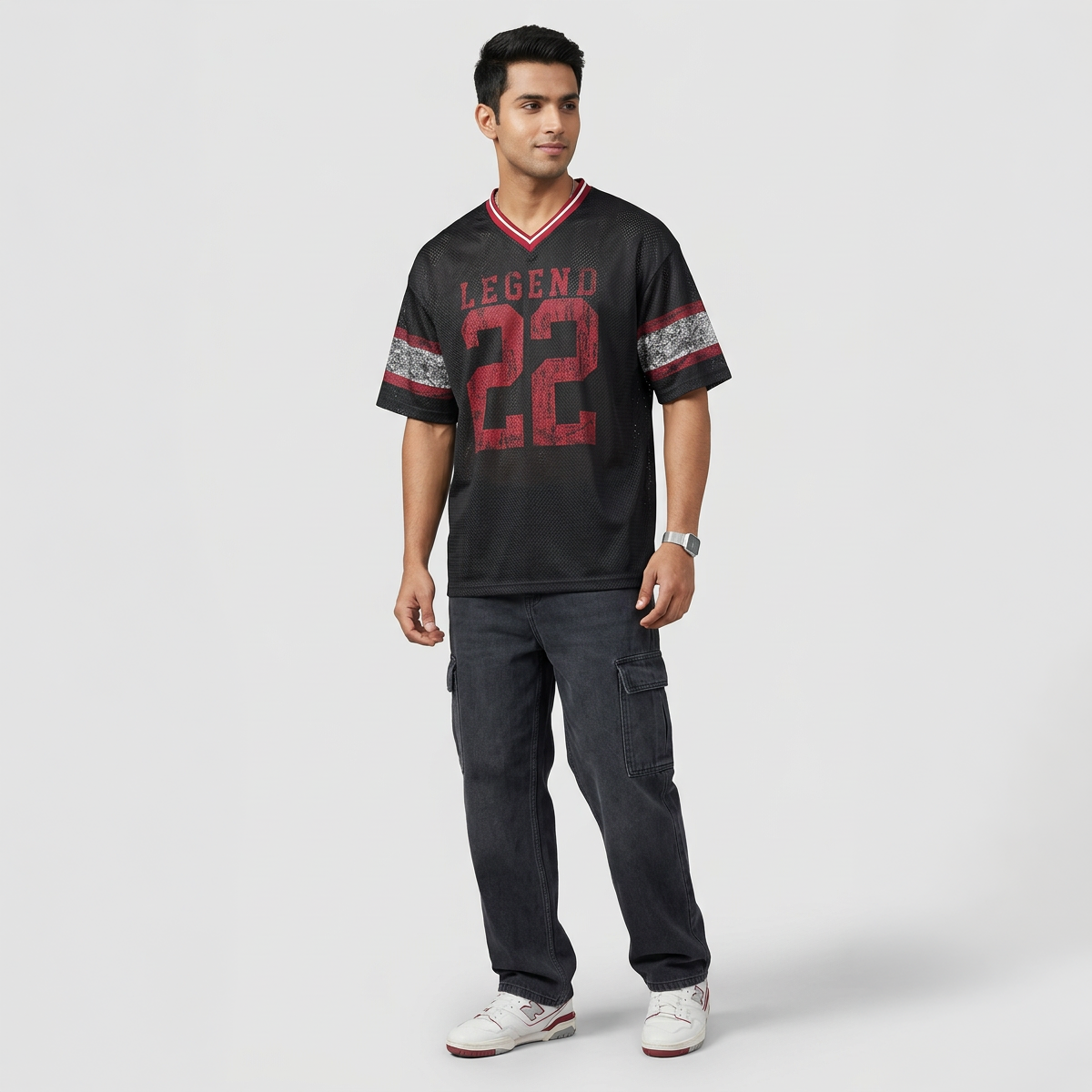 Oversize Graphic Drip T-Shirt