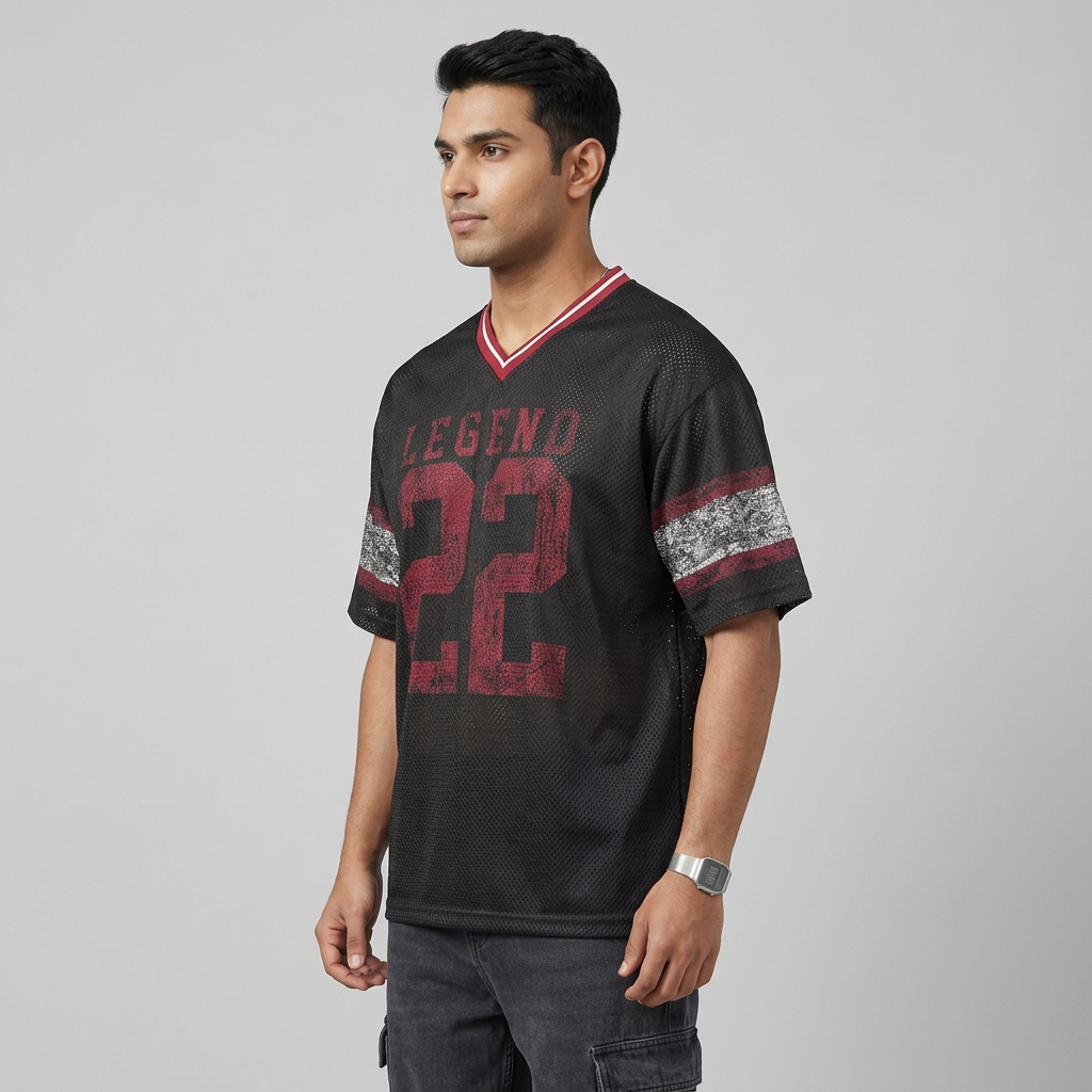 Oversize Graphic Drip T-Shirt