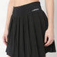 Flare Fit Solid Mid Rise Skirts