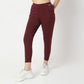 Slim Fit Solid High Rise Leggings