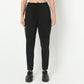 Women Solid Ankle Length Relaxed Fit Active Trackpants