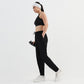 Air Dry High Rise Active Joggers With Patch Pockets