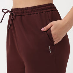 Air Dry High Rise Active Joggers With Patch Pockets