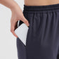 Air Dry High Rise Active Joggers With Patch Pockets