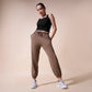 Air Dry High Rise Active Joggers With Patch Pockets