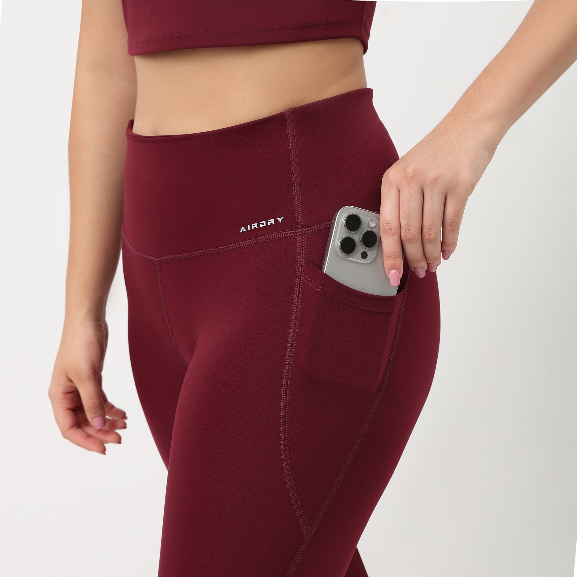 Airdry Slim Fit High Rise Legging