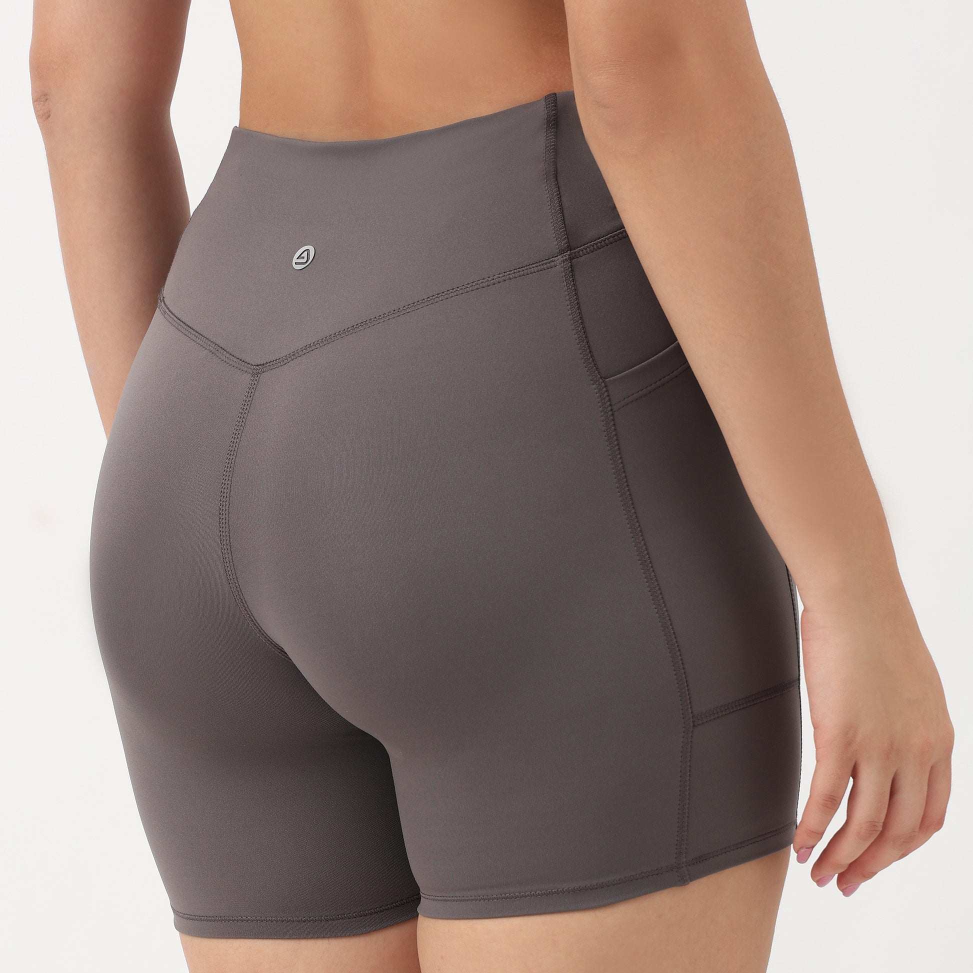 Airdry Slim Fit High Rise Active Shorts