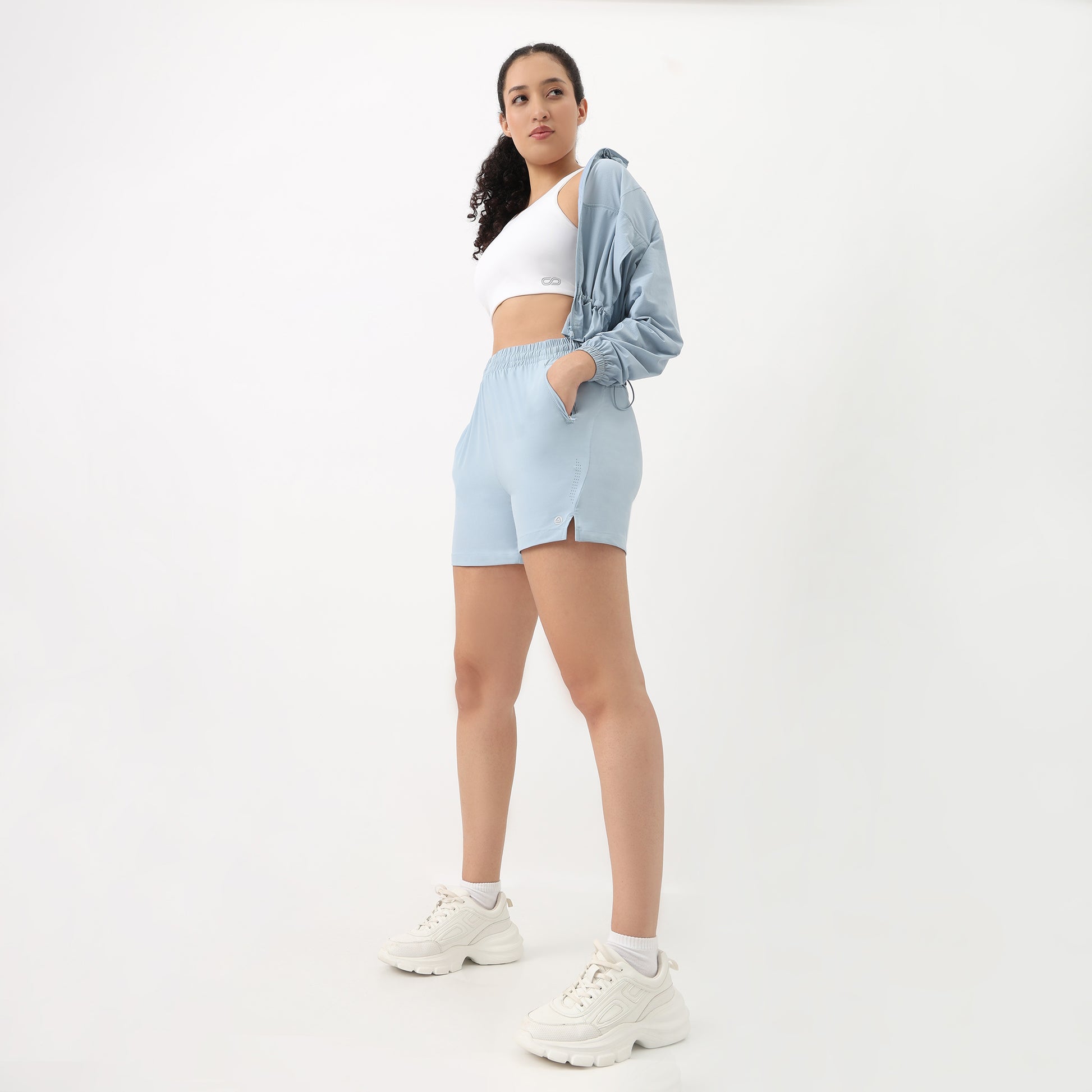 Airdry Mid Rise Active Shorts