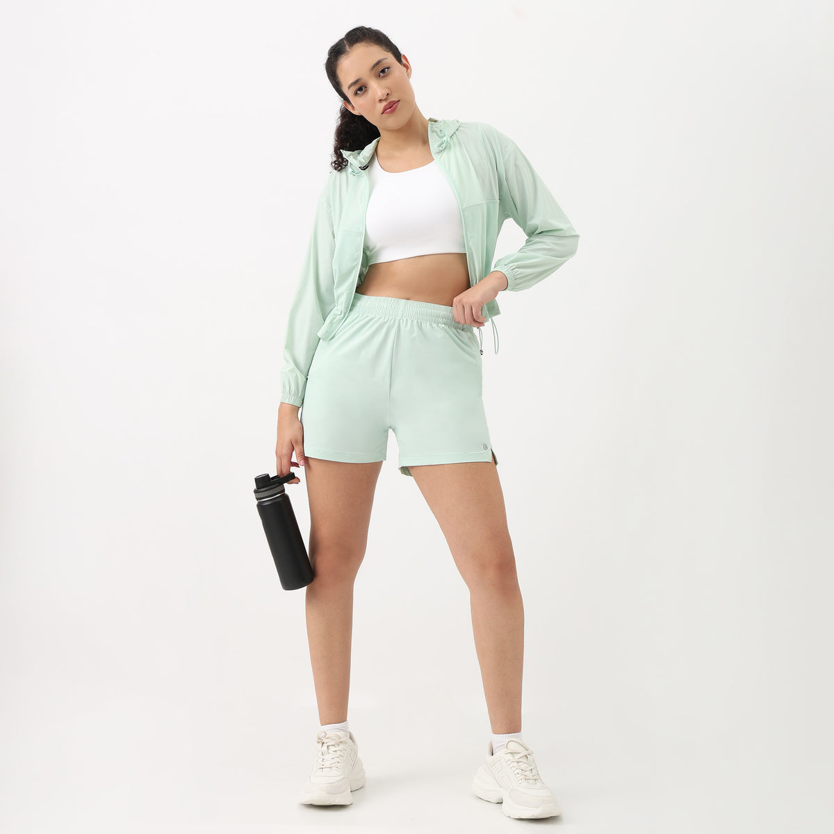 Airdry Mid Rise Active Shorts