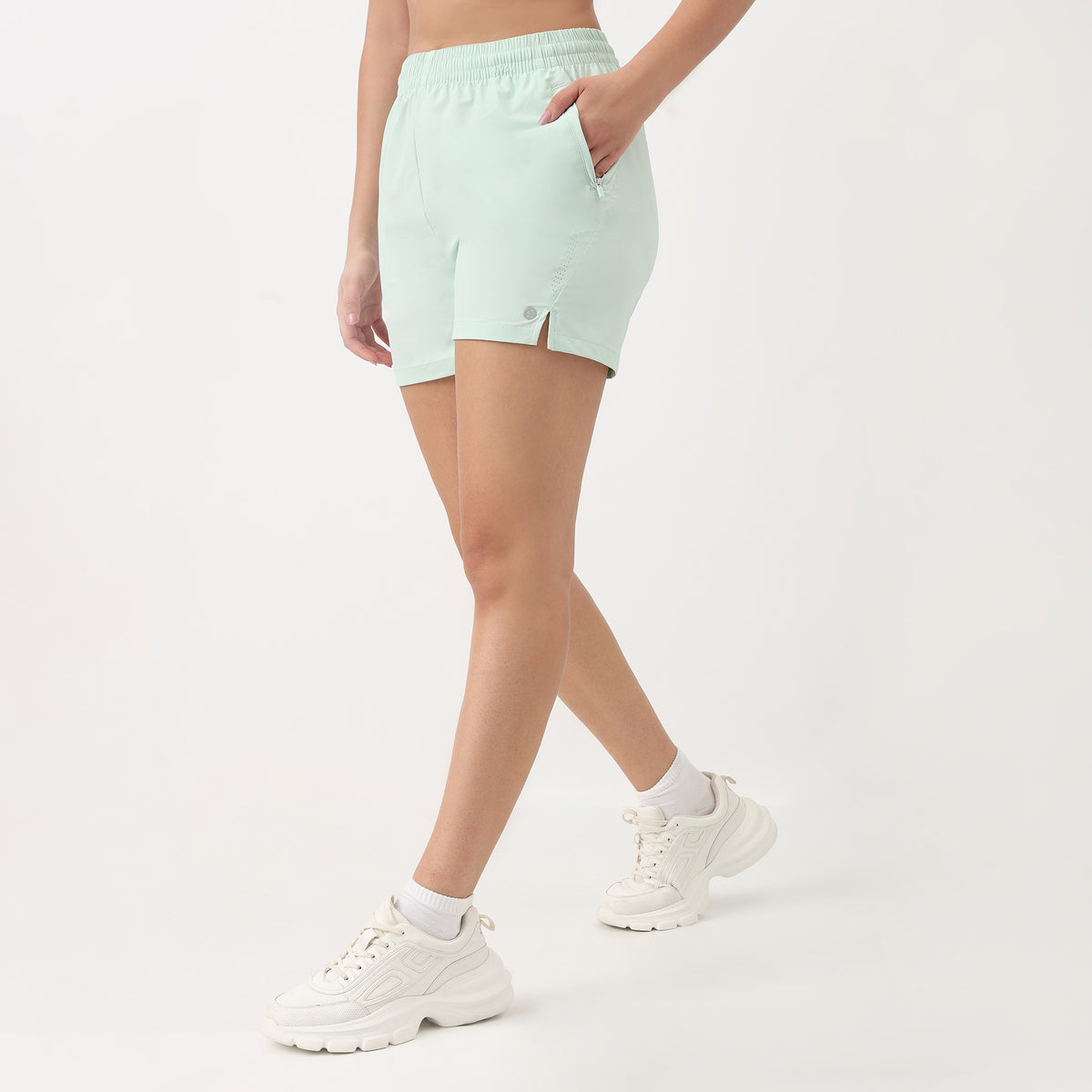 Airdry Mid Rise Active Shorts