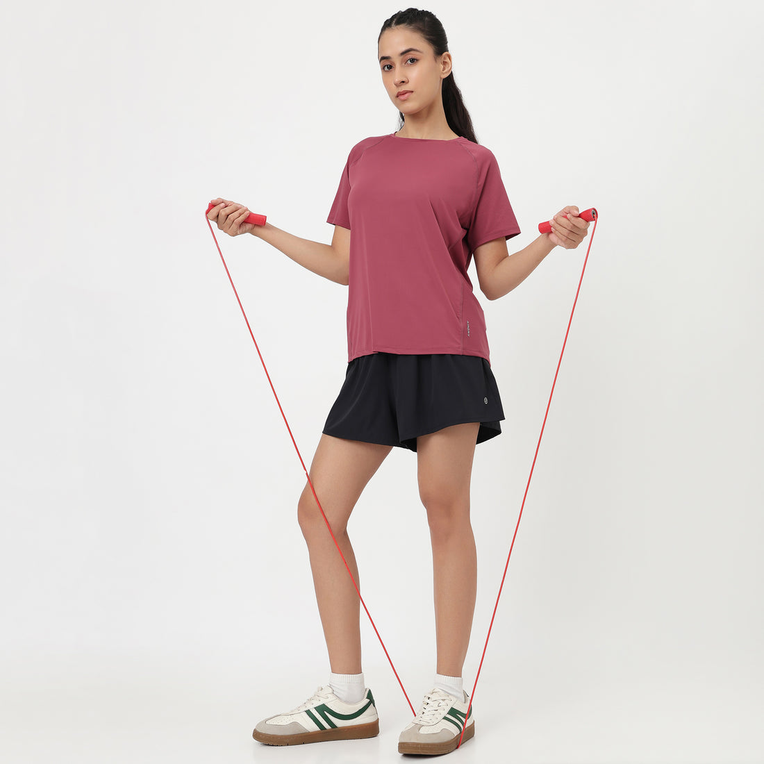 Airdry® Sprinter Lightweight Layered Shorts with Built-In Tights